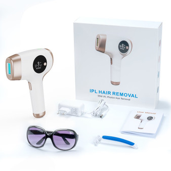 IPL Laser Hair Removal; 999; 900 Flashes Painless 9 Levels Permanent Hair Removal Machine