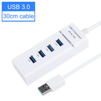 4 Ports 2.0 3.0 USB HUB Splitter High Speed Multi Splitter USB Adapter Expander Cable For Desktop PC Laptop Adapter USB HUB