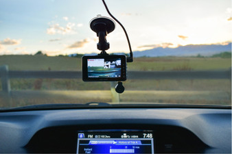 In-Car Digital Dual Lens Camera Nightvision Audio Video Realtime Recorder