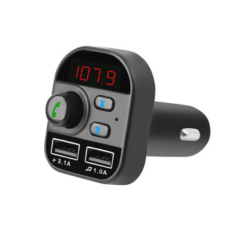 Fm Transmitter Bluetooth 5.1 Car In-Car Wireless MP3 Radio Adapter Car Kit 2USB Charger Car Electronics Accessories For Xiaomi