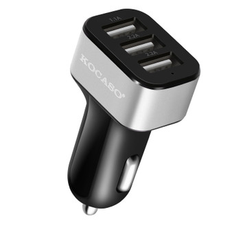 USB Car Charger 30W 5.5A 3 USB Port Cigarette Lighter Charger Adapter