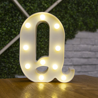 Alphabet Letter LED Lights Luminous Number Lamp Decor Battery Night Light for home Wedding Birthday Christmas party Decoration(D0101HIXG6U.)