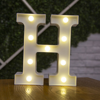 Alphabet Letter LED Lights Luminous Number Lamp Decor Battery Night Light for home Wedding Birthday Christmas party Decoration(D0101HIXGBG.)