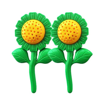 Morning Exercises/Dance Performance/2 Pair Kids Toy Sunflower Dumbbell with Bell