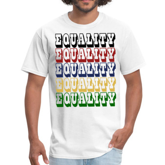 Men's Short Sleeve T-Shirt, Equality Graphic Tee