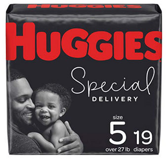 Huggies Special Delivery Diapers;  Size 5;  Over 27 lb;  19 count