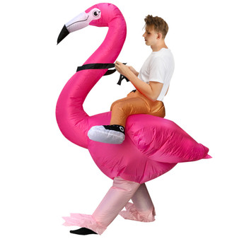 Christmas Flamingo Inflatable Halloween Party Costume