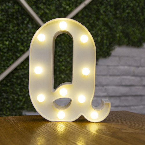 Alphabet Letter LED Lights Luminous Number Lamp Decor Battery Night Light for home Wedding Birthday Christmas party Decoration(D0101HIXG6U.)