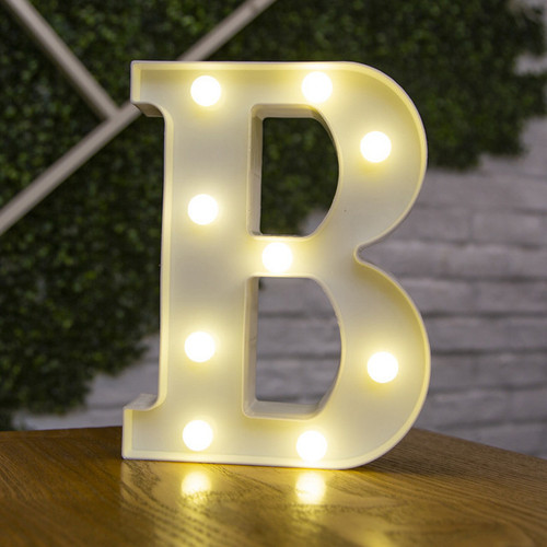 Alphabet Letter LED Lights Luminous Number Lamp Decor Battery Night Light for home Wedding Birthday Christmas party Decoration(D0101HIXGVY.)
