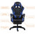 PU gaming chair, swivel recliner with adjustable backrest and seat height, high back gaming chair with footrest, office chair with 360° swivel, suitable for office or gaming