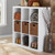 9 cube storage box; bookcase; display case; storage cabinet.