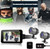 MT23C GPS WIFI Touch HD 1080P Waterproof Camera Motorcycle DVR Dash Cam Front Rear Dual Cam Driving Video Recorder Tracker built in 32GB