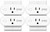 Gosund 4Pack Mini Smart Plug Home WiFi Outlet Socket Work With Alexa Google Home