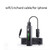 Mini Endoscope Camera Waterproof IP67 Adjustable Soft Hard Wire 6 LEDS 7mm Automotive Endoscope Camera For Android USB Phone PC (Not Supporting IOS Apple Phone)