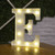 Alphabet Letter LED Lights Luminous Number Lamp Decor Battery Night Light for home Wedding Birthday Christmas party Decoration(D0101HIXGCV.)