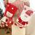 Christmas Stocking Socks Decorations for Home Christmas Ornaments Xmas Santa Claus New Christmas Gifts for New Year Gift Bag(D0101HIR14G.)