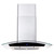 30 inch Wall Mounted Range Hood 700CFM Tempered Glass Touch Panel Control Vented LEDs