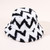 European and American fashion striped plush hat color matching basin hat autumn and winter warm hat men and women hat trend