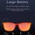 Smart Glasses; Wireless Sunglasses Audio Sunglasses For Men Women With Open Ear Music&Hands-Free Calling; Polarized Lenses; IPX4 Waterproof; Touch Voice Assistant