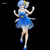 Brand New Anime Rem: A Life In Another World From Scratch Rem Wedding Dress Crystal Girl Doll PVC Movable Doll Collectible Toy
