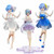 Brand New Anime Rem: A Life In Another World From Scratch Rem Wedding Dress Crystal Girl Doll PVC Movable Doll Collectible Toy