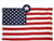 American Flag 10x15 ft 8x12 ft 6x10 ft 5x8 ft 4x6 ft 3x5 ft  2x3 ft Outdoor Heavy Duty Embroidered Stars USA Flag Sewn Stripes Fade Resistance Brass Grommets All Weather UV Active