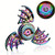 Phoenix Cool Fidget Hand Spinners Metal Dragon Wing
