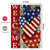 4th Of July Patriotism Linen Double Sided Garden Flag