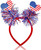4th of July Headband Independence Day Head Boppers