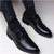 Black Men Suit Shoes 2022 Italian Leather