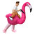 Christmas Flamingo Inflatable Halloween Party Costume