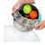 Stainless Steel Colander Food Strainer Clip-on