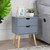 Modern Nightstand, End Table, Side Table with Storage Drawer, Living Room Bedroom Furniture