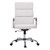 Sidanli White Office Chair with Faux Leather