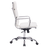 Sidanli White Office Chair with Faux Leather