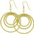 Golden Illusion Earrings
