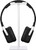 Headphone Stand Headset Holder with Aluminum Supporting Bar Flexible ABS Solid Base for All Headphones Size HD STND (White)