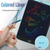 LCD Drawing Writing Tablet Board: 10.5 Inch Coloring Doodle Toddler Learning Educational Toys - Erasable Reusable Electronic Pad for Girls Boys & Baby and Kids Age 3+ Old Year