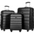 3 in 1 Luggage Set Hardside Spinner Suitcase with TSA Lock