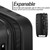 3 in 1 Luggage Set Hardside Spinner Suitcase with TSA Lock
