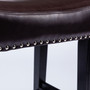 Counter Height 26" Bar Stools for Kitchen Counter Backless Faux Leather Stools Farmhouse Island Chairs (26 Inch, Set of 2) Counter Height 26" Bar Stools for Kitchen Counter Backless Faux Leather Stools Farmhouse Island Chairs (26 Inch, Set of 2)