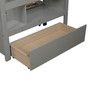 Twin over Twin/King Bunk Bed with Twin Size Trundle Twin over Twin/King Bunk Bed with Twin Size Trundle