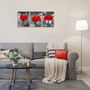 3 Pieces Canvas Wall Art Red Rose Picture Prints Black and White Artworks Floral Painting for Modern Living Room Bedroom Decor 3 Pieces Canvas Wall Art Red Rose Picture Prints Black and White Artworks Floral Painting for Modern Living Room Bedroom Decor