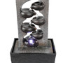 9.5inches Indoor Tabletop Fountains with LED Lights