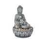 11.1inches Meditation Buddha Water Fountain Relaxing Decor for Home Office 11.1inches Meditation Buddha Water Fountain Relaxing Decor for Home Office