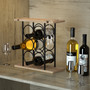WINE RACK Black Frame