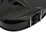New 3/4 Acoustic Violin Case Bow Rosin Black