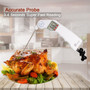 E-57-WO Kt Thermo Instant Read Digital Thermometer, Super Fast Meat Thermometer with Digital LCD, Long Folding Probe for Cooking BBQ Grill Steakchicken E-57-WO Kt Thermo Instant Read Digital Thermometer, Super Fast Meat Thermometer with Digital LCD, Long Folding Probe for Cooking BBQ Grill Steakchicken