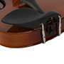 New 1/4 Acoustic Violin Case Bow Rosin Natural