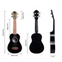 Soprano Ukulele 21 in Mini Kids Guitar Hawaiian ukelele music Instrument Kit ukalalee for Beginner Adults Kids Starter(Black) Soprano Ukulele 21 in Mini Kids Guitar Hawaiian ukelele music Instrument Kit ukalalee for Beginner Adults Kids Starter(Black)